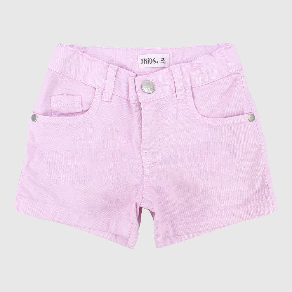 Plain Gabardine Shorts - Ourkids - Ourkids