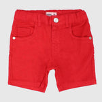 Plain Gabardine Shorts - Ourkids - Ourkids