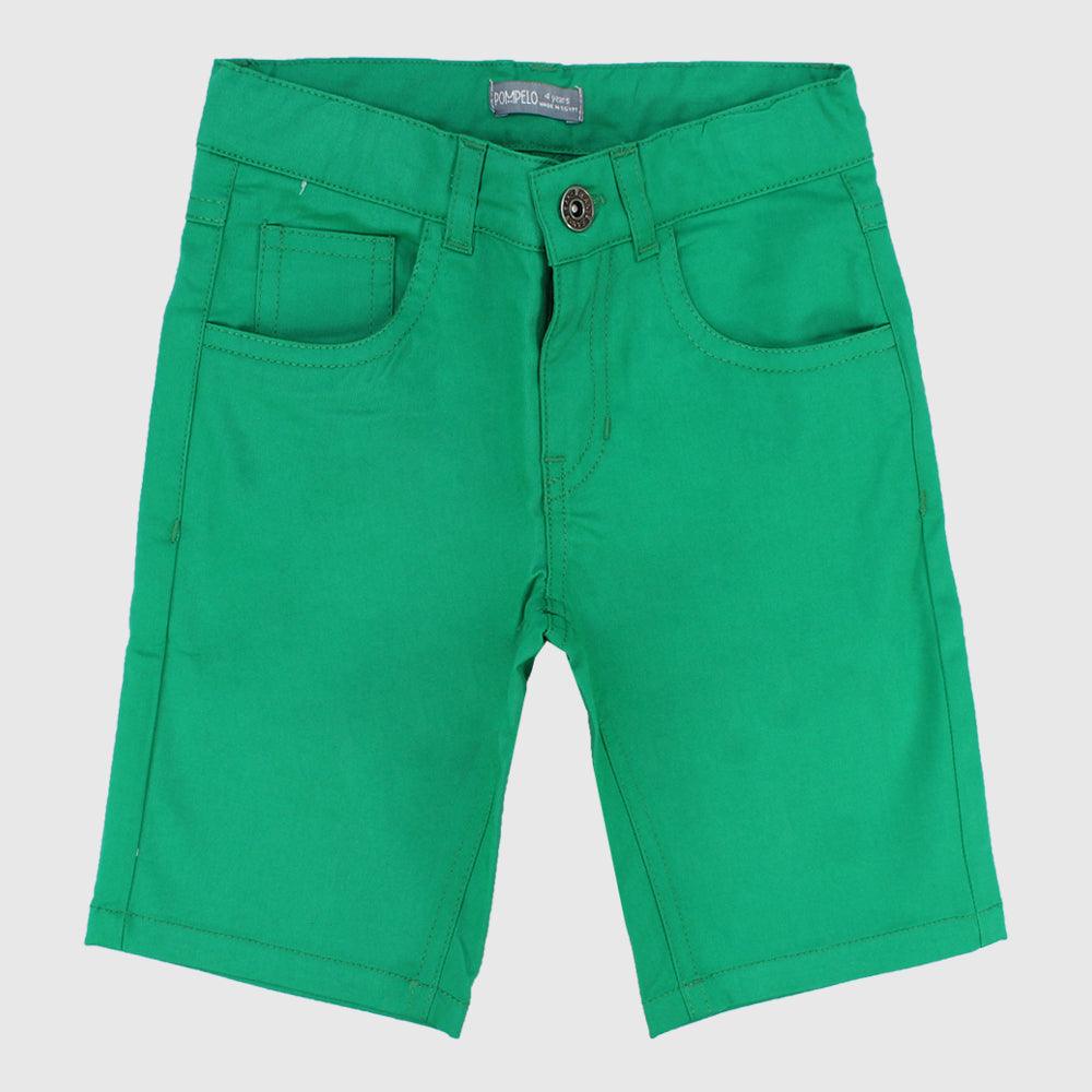 Plain Gabardine Shorts - Ourkids - Pompelo