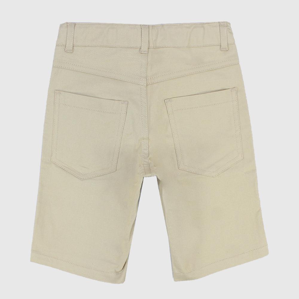 Plain Gabardine Shorts - Ourkids - Pompelo