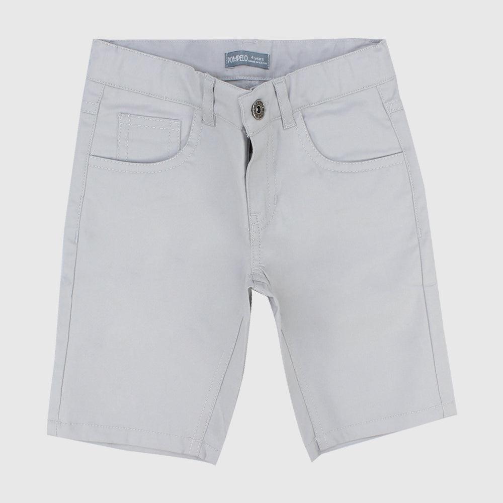 Plain Gabardine Shorts - Ourkids - Pompelo