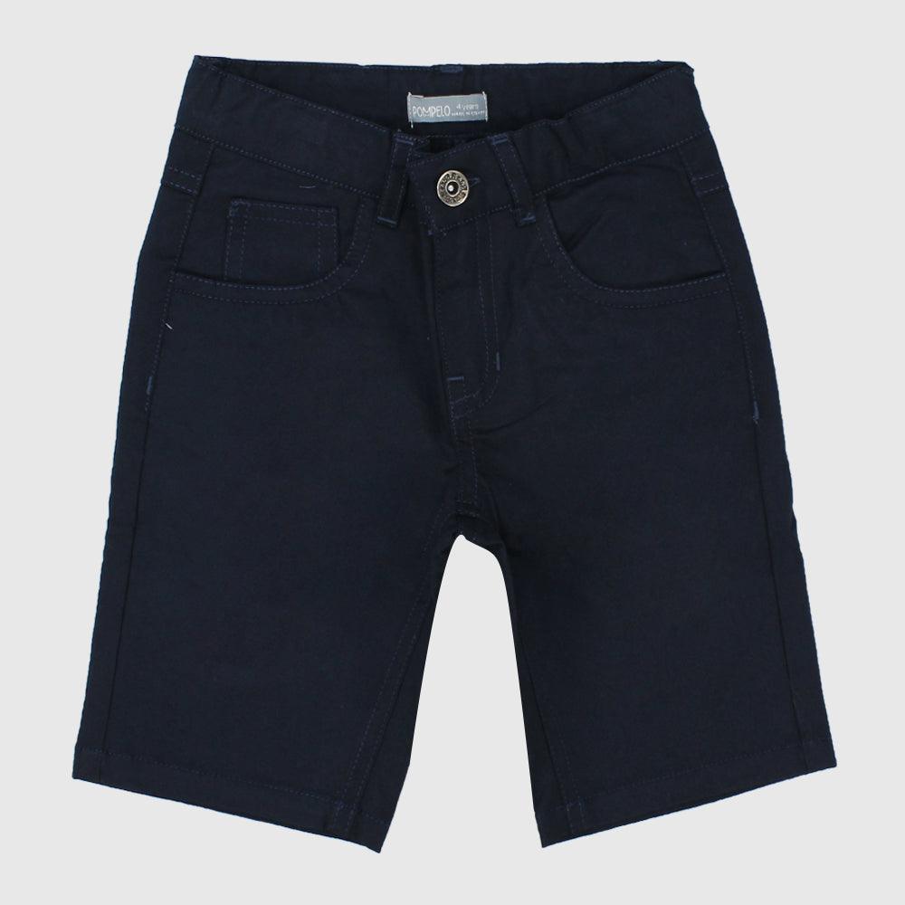 Plain Gabardine Shorts - Ourkids - Pompelo