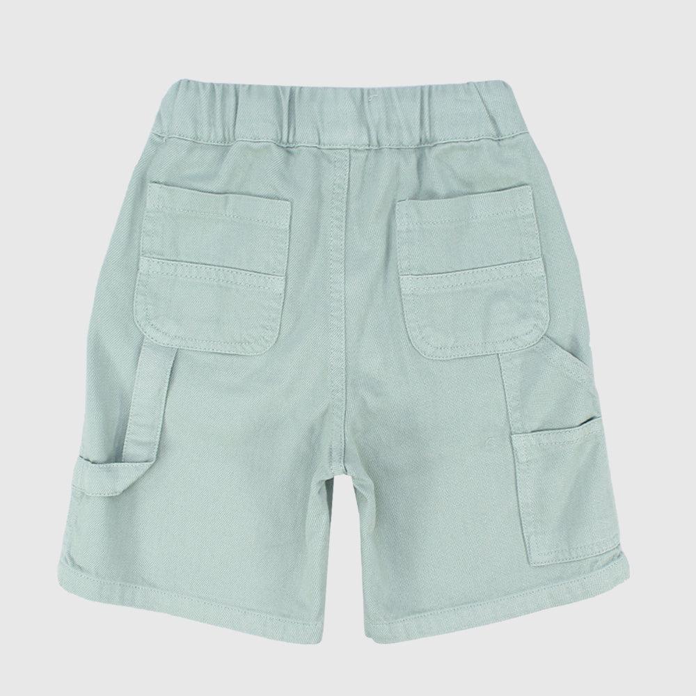 Plain Gabardine Shorts - Ourkids - Pompelo