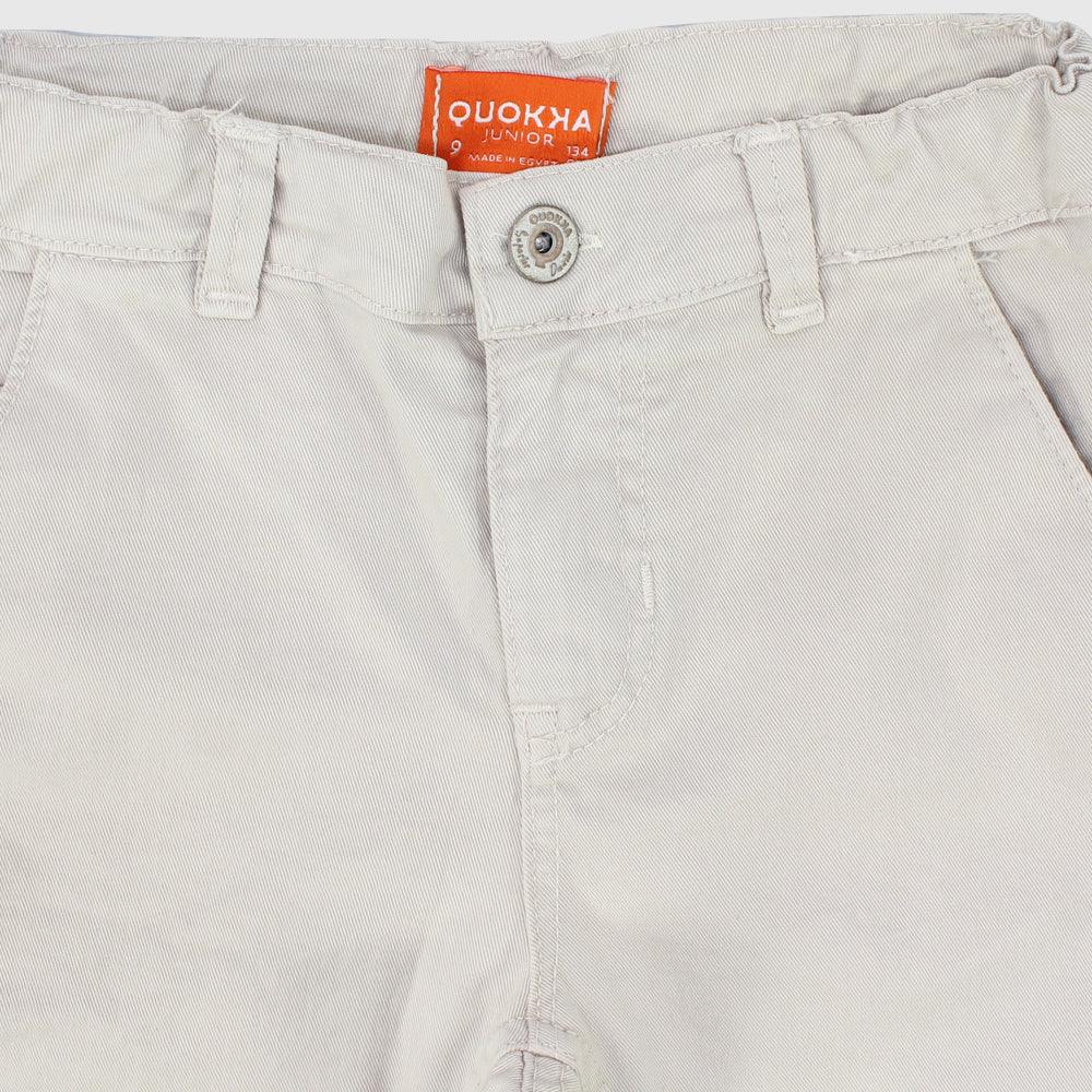 Plain Gabardine Shorts - Ourkids - Quokka