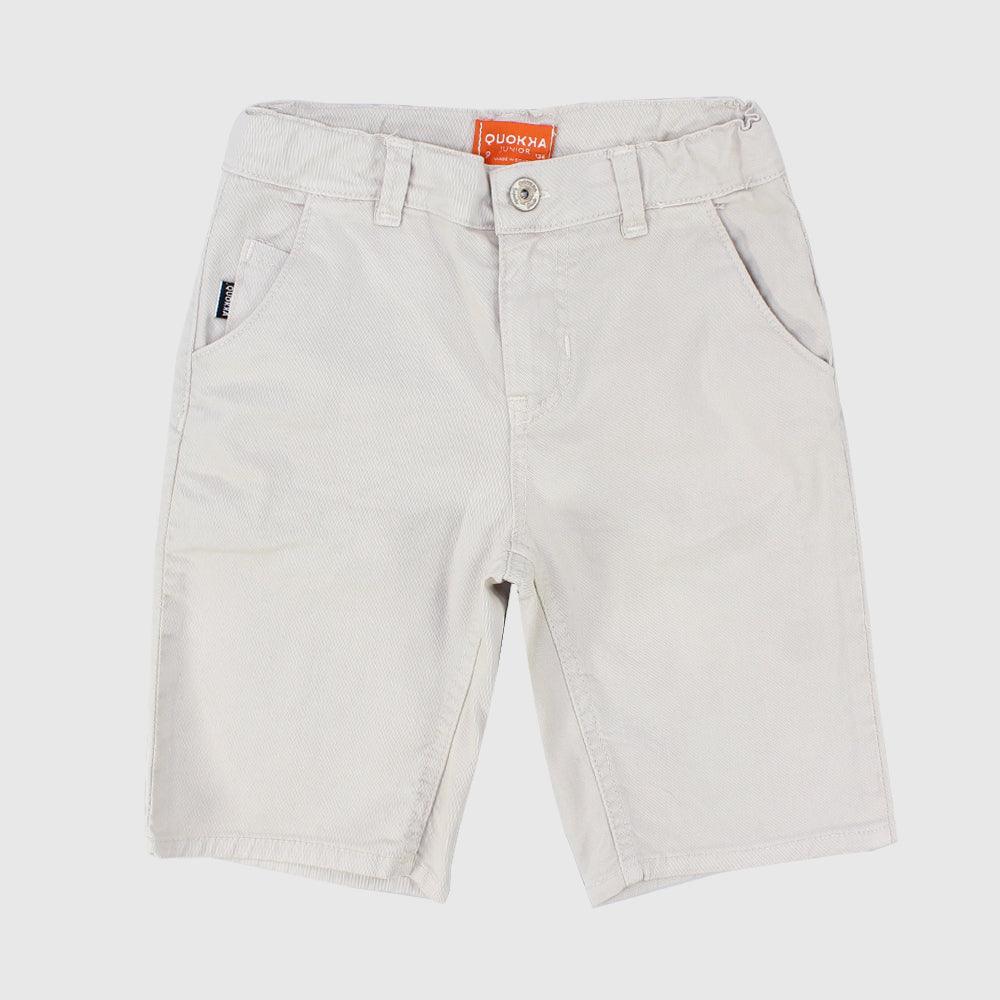 Plain Gabardine Shorts - Ourkids - Quokka