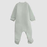 Plain Long-Sleeved Baby Footie - Ourkids - Berceau