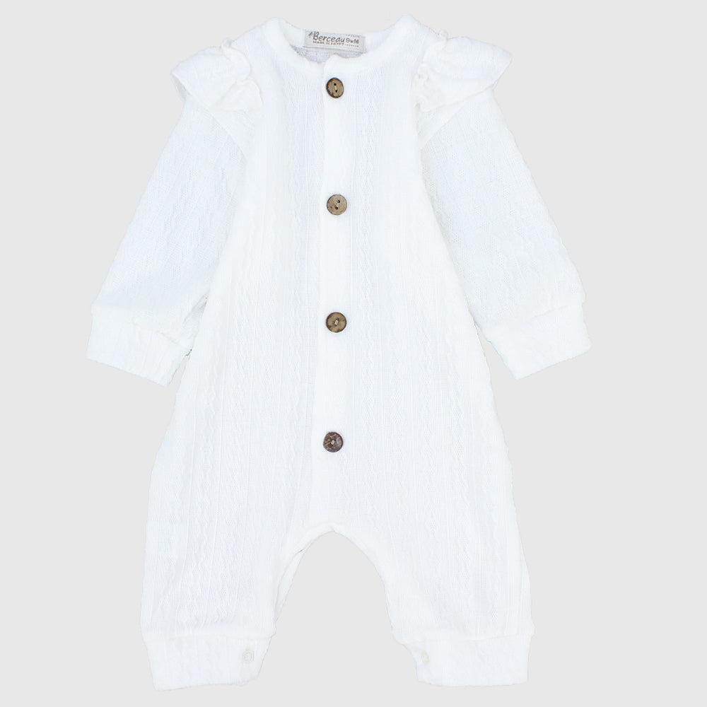 Plain Long-Sleeved Baby Footless Onesie - Ourkids - Berceau