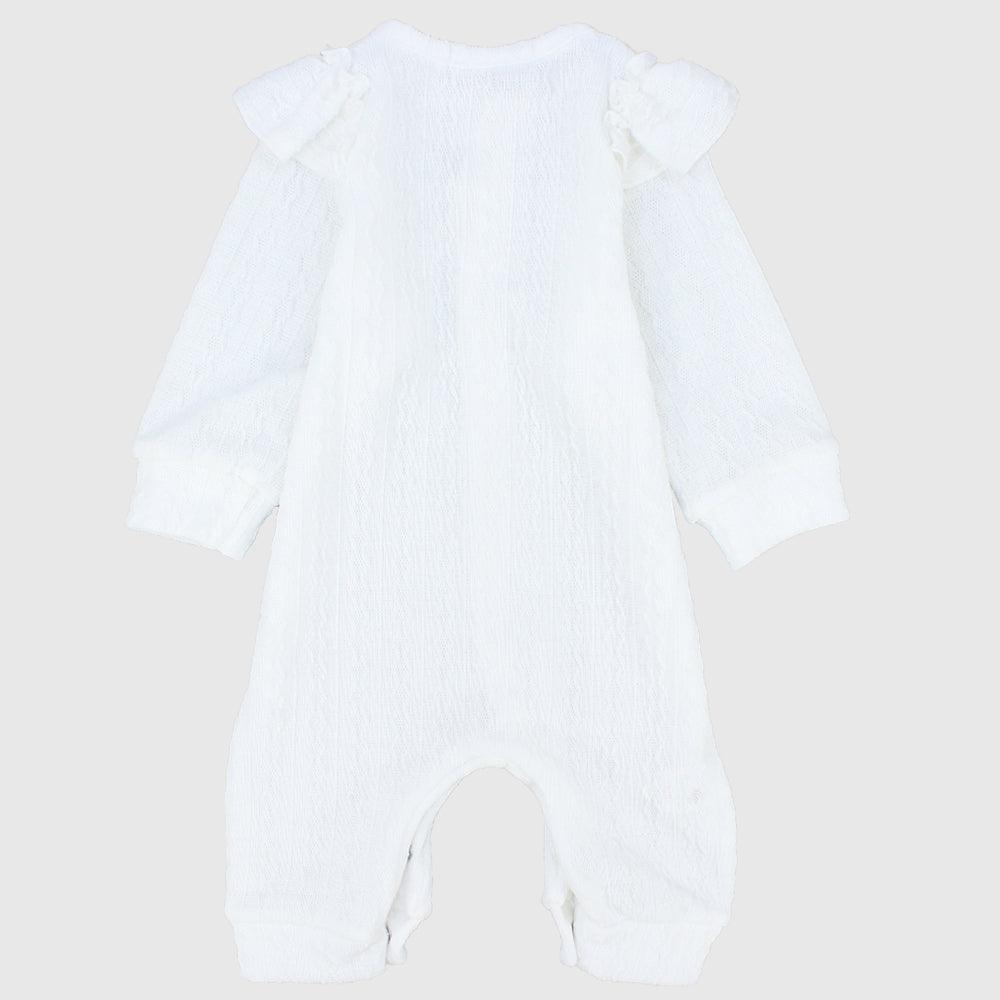 Plain Long-Sleeved Baby Footless Onesie - Ourkids - Berceau