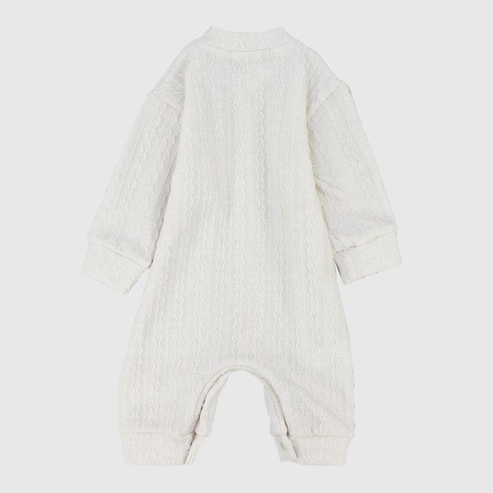 Plain Long-Sleeved Baby Footless Onesie - Ourkids - Berceau