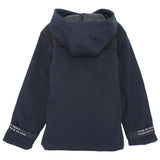 Plain Long-Sleeved Fleeced Hooded Jacket - Ourkids - Solang