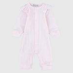 Plain Long-Sleeved Footless Onesie - Ourkids - Berceau