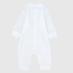 Plain Long-Sleeved Footless Onesie - Ourkids - Berceau