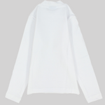 Plain Long-Sleeved Half-Collar T-Shirt - Ourkids - Morenella