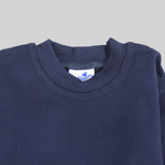 Plain Long-Sleeved Half-Collar T-Shirt - Ourkids - Morenella