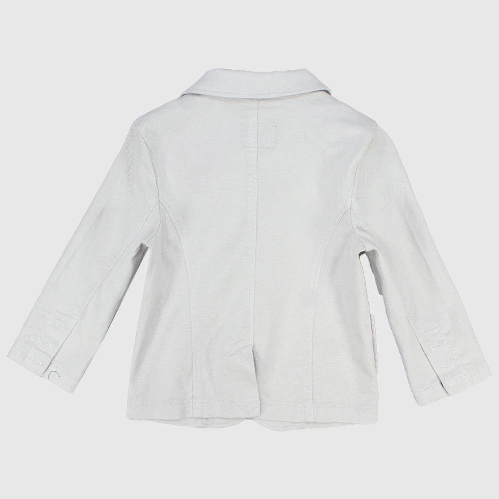 Plain Long-Sleeved Jacket - Ourkids - Pompelo