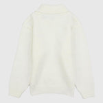 Plain Long-Sleeved Knit High-Collar Pullover - Ourkids - Faf Kids