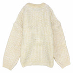 Plain Long-Sleeved Knit Pullover - Ourkids - Pompelo