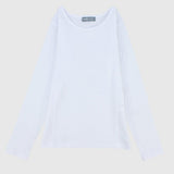 Plain Long-Sleeved T-Shirt - Ourkids - Pompelo