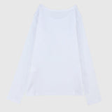 Plain Long-Sleeved T-Shirt - Ourkids - Pompelo