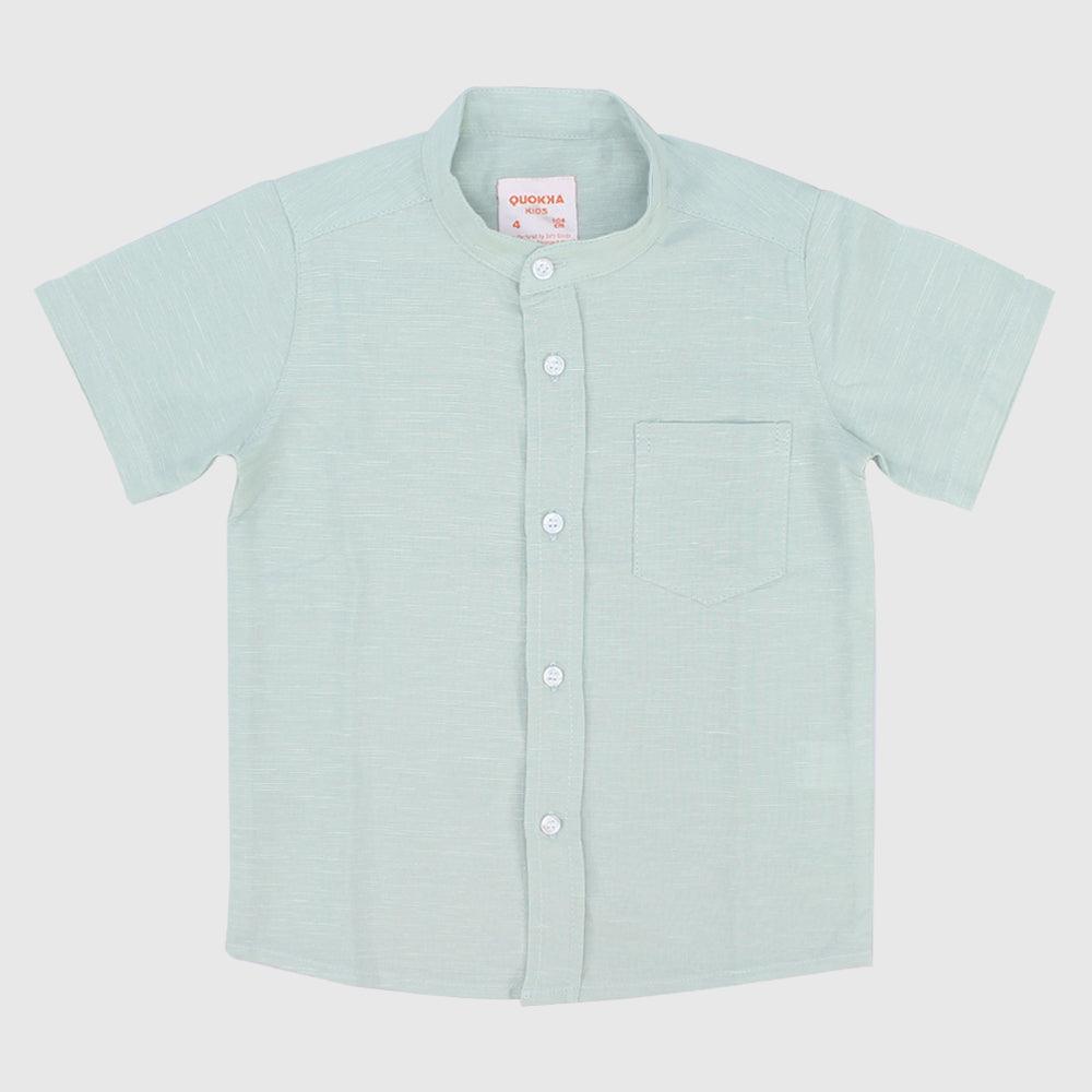 Plain Short-Sleeved Shirt - Ourkids - Quokka