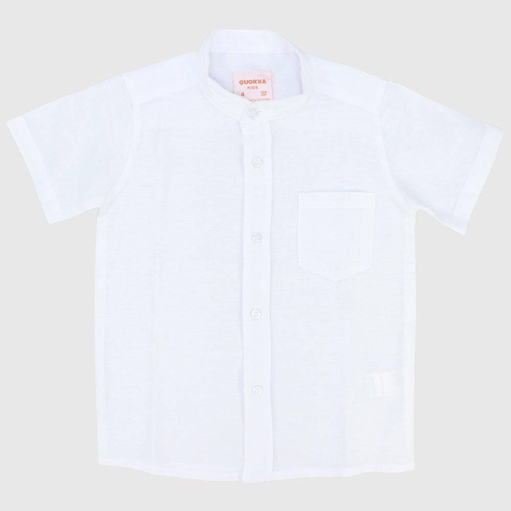 Plain Short-Sleeved Shirt - Ourkids - Quokka