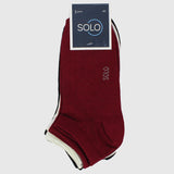 Plain Short Socks (Pack Of 3) - Ourkids - Solo