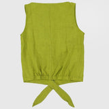 Plain Sleeveless Blouse - Ourkids - Pompelo