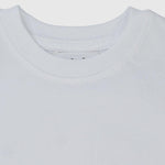 Plain White Short-Sleeved T-Shirt - Ourkids - Ourkids