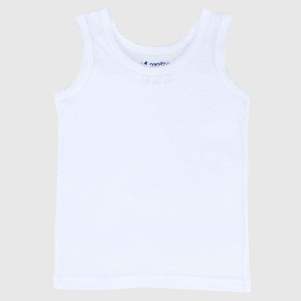 Plain White Undershirt - Ourkids - Papillion