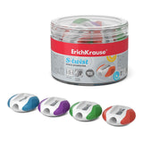 Plastic sharpener ErichKrause® S-twist, color: assorted - Ourkids - Erich Krause