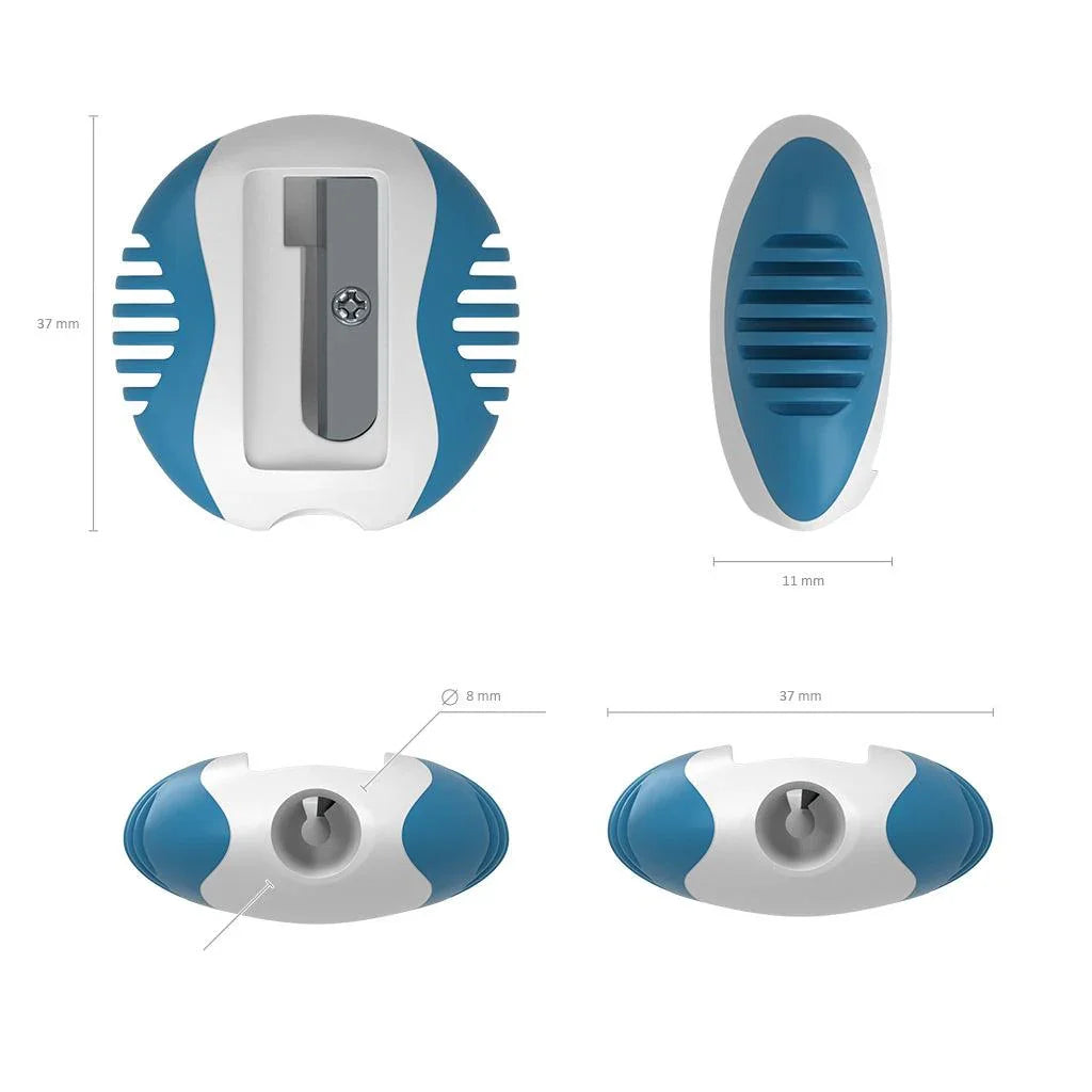 Plastic sharpener ErichKrauseÂ® S-twist, color: assorted - Ourkids - Erich Krause