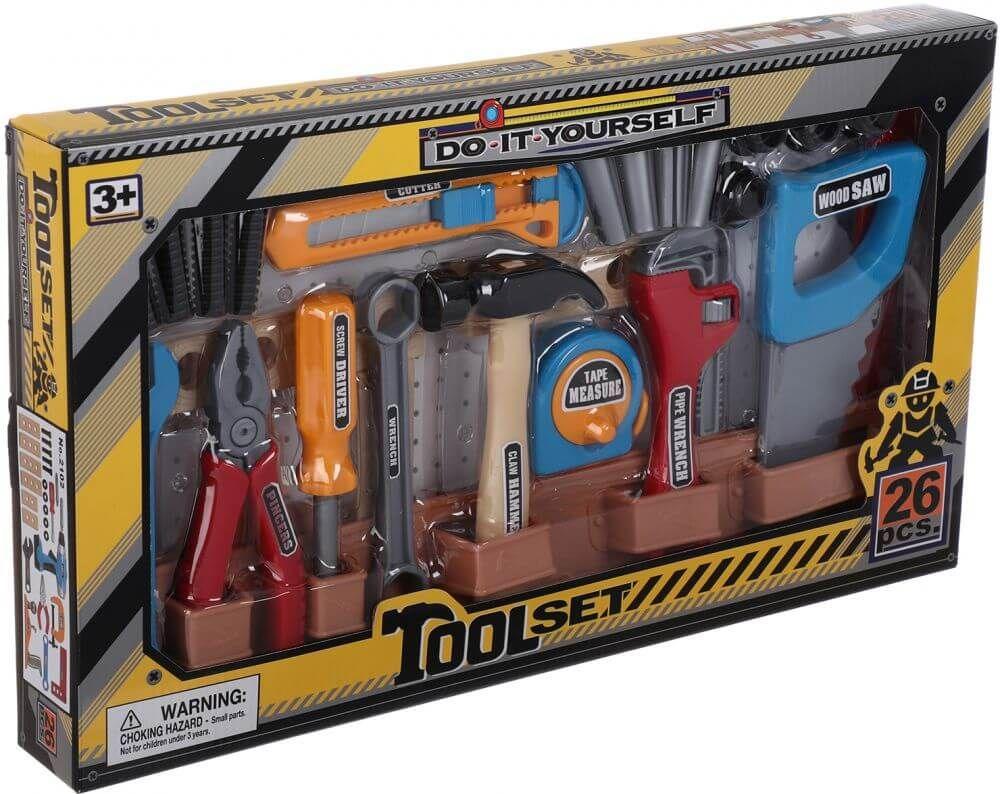 Plastic Tool Set For Boys - Ourkids - OKO