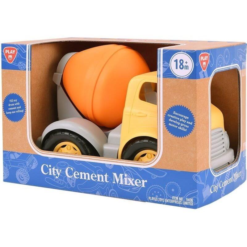 Play Go City Cement Mixer Truck - Ourkids - Playgo