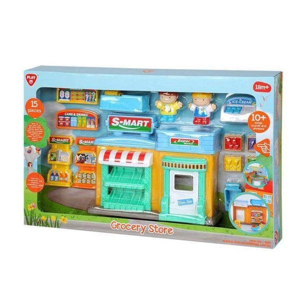 Play Go Grocery Store 15 Pieces - Ourkids - Playgo