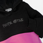 Playful Attitude Long-Sleeved Fleeced Hoodie - Ourkids - Playmore