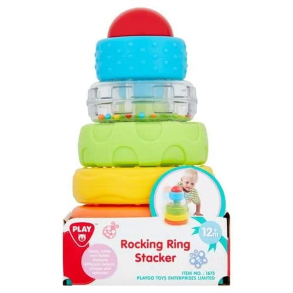 PlayGo Rocking Ring Baby Stacker - Toys