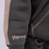 Playground Long-Sleeved Fleeced Hoodie - Ourkids - Playmore