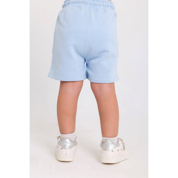 Unisex Baby Cotton Shorts – Baby Blue