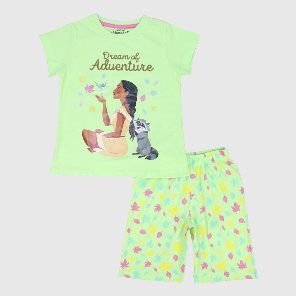 Pocahontas Short-Sleeved Pajama - Ourkids - Morenella