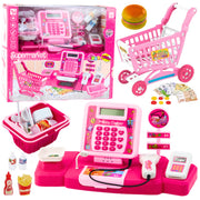 Supermarket Cash Register Playset – Pink