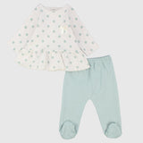 Polka Dots Long-Sleeved Pajama - Ourkids - Bumber