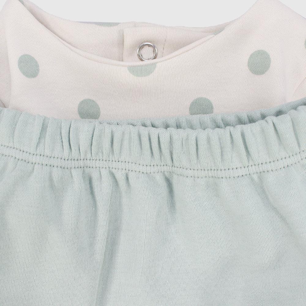 Polka Dots Long-Sleeved Pajama - Ourkids - Bumber