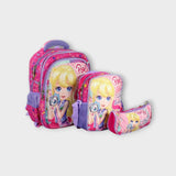 Polly 15 Inches School Set - Ourkids - Golden Bag