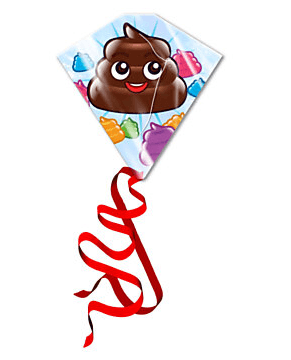 Poop Plastic kite - Ourkids - OKO