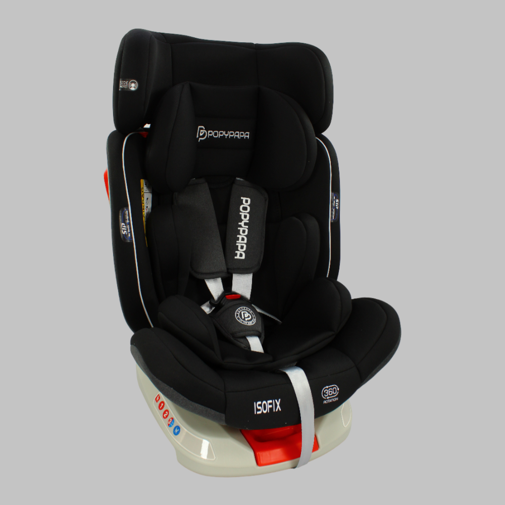 Popypapa 360 Degrees & Isofix Car Seat - Ourkids - Popypapa