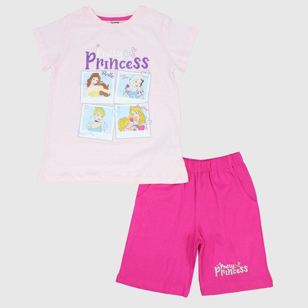 Pretty Princess Short-Sleeved Pajama - Ourkids - Morenella