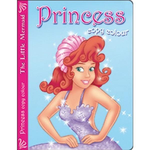 Princess Copy Color - The Little Mermaid - Ourkids - OKO