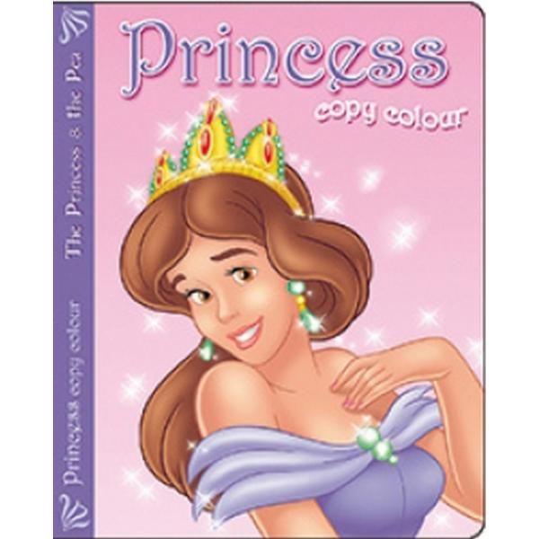 Princess Copy Color - The Princess and the Pea - Ourkids - OKO
