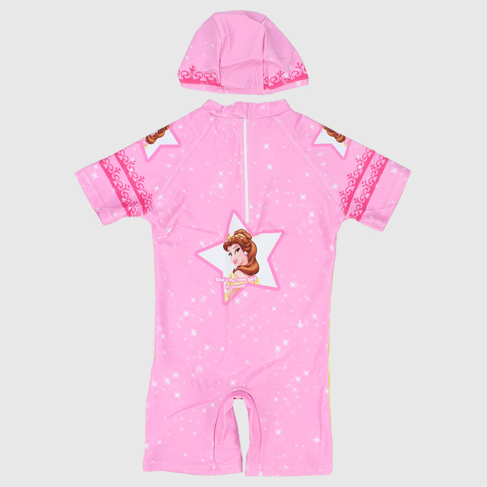 Princesses Overall Swim Suit - Ourkids - OKO