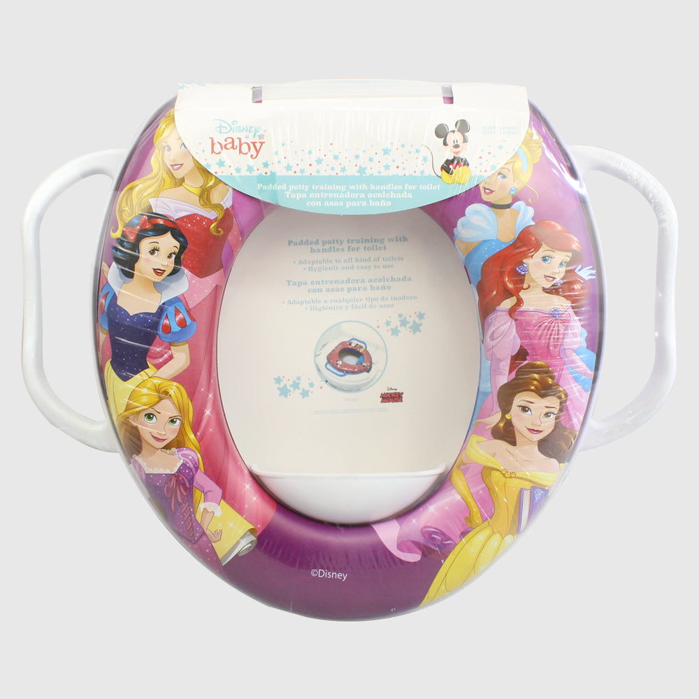 Princesses Soft Toilet Seat With Handles - Ourkids - OKO